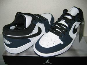 NIKE ナイキ エアジョーダン1 AIR JORDAN 1 US7.5 ダンク 25.5 スニーカー エア ジョーダン 1 2 3 4 5 6 7 8 9 lo hi ネイビー 紺 白