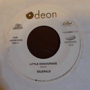 レア！！IDLEWILD / LITTLE DISCOURAGE / IDEA TRACK / JUKEBOX 7インチ/7INCH,7