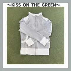 kiss on the green レディース　グレー　パーカー　ゴルフウェア