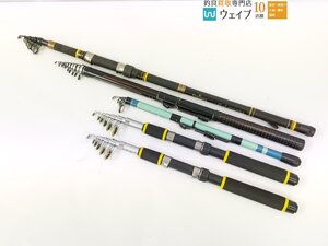 ダイワ 海峡 30号 300、アルファタックル パックラン 180、スズミ パワーフォース 小継 磯 H5.4 計5点