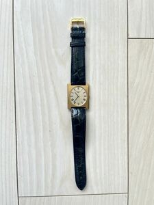 稼働品 ロンジン LONGINES 34g ゴールド レディース 手巻き 腕時計 ラウンド 【検索 18K