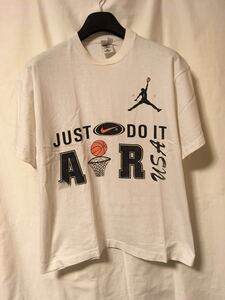 90s NIKE フルーツタグ 他社ボディ ビンテージ Tシャツ fruit of the loom ジョーダン ジャンプマン AIR シングルステッチ just do it