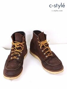 U183b [人気] RED WING レッドウィング ブーツ 26.5ｃｍ ブラウン 8878 靴 シューズ アメリカ製 | Y