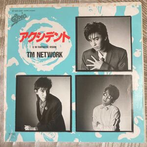 TM NETWORK、アクシデント、7インチレコード、和モノ、j-pop、小室哲也