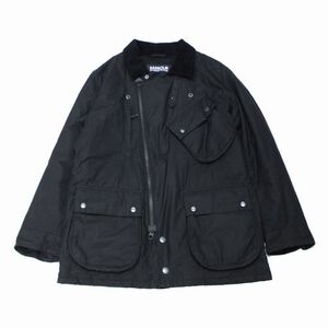 ENGINEERED GARMENTS × Barbour 21AW B.Intl Lenox Wax Jacket ジャケット S ブラック