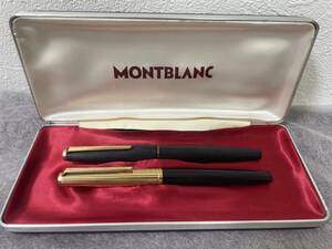 【8527】MONTBLANC モンブラン 万年筆 ペン先585 750 刻印あり 文房具 筆記用具 中古品 現状品 長期保管品