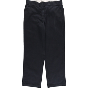 古着 ディッキーズ Dickies 874 Orignal Fit ロゴパッチ ワークパンツ メンズw33相当 /eaa494373