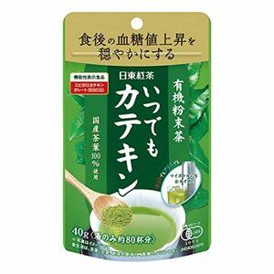 三井農林 三井銘茶 有機粉末茶いつでもカテキン 40g×3袋