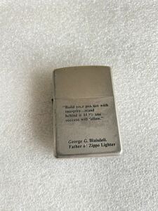 ZIPPO George G Blaisdell オイルライター