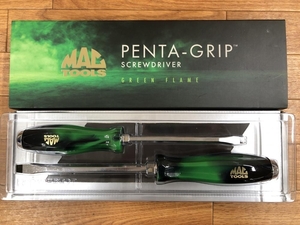 003☆未使用品☆MACTOOLS 2024年限定貫通マイナスドライバ2本セット RCPADFPH2T GREEN FLAME