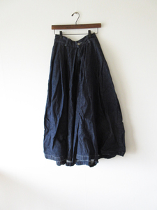 HARVESTY / ハーベスティ A21803-2 DENIM CARMEN CULOTTES 2 DENIM ONE WASH * カルメンキュロット パンツ デニム