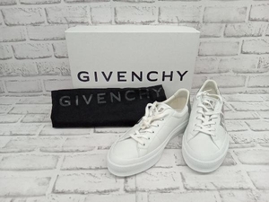 【箱付】GIVENCHY ジバンシィ CITY SPORT SNIKERS BH005VH19N 132 スニーカー ホワイト 44 店舗受取可