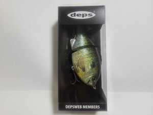 ☆deps デプス ブルシューターJr HF ペリドット デプスwebメンバー限定 ハイフローティングモデル　未使用　送料込み