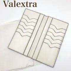 valextra  ヴァレクストラ ヴァーティカル カード入れ 長財布 ホワイト