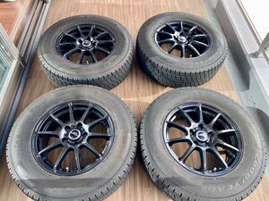 バリ山☆225/70R16 スタッドレス&ホイール4本セット　RAV4等に