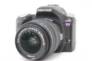 【返品保証】【便利な単三電池で使用可】ペンタックス Pentax *istD L2 Pentax-DA 18-55mm F3.5-5.6 AL デジタル一眼 v9252