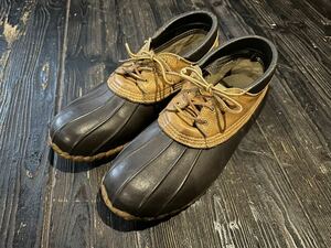 エルエルビーン L.L.Bean MAINE HUNTING SHOE ガムシューズ ビーンブーツ ブラウン サイズ10M