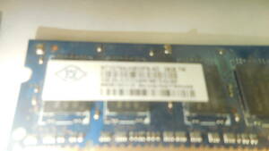 1GB×2枚 合計2GB DDR2 PC2-6400S SO-DIMM