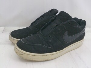 ◇ NIKE ナイキ COURT BOROUGH LOW SL 845726-001 スニーカー シューズ サイズ 24cm ブラック レディース E