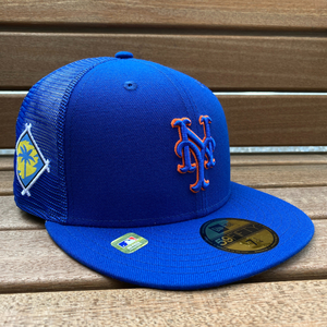 USA正規品 【7.3/8】 限定 NEWERA ニューエラ 59FIFTY スプリングトレーニング メッシュキャップ SPRING TRAINING メッツ NY Mets 青