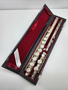 Miyazawa Flute ミヤザワフルート MC-300 A:442 銀製管楽器 ケース付き