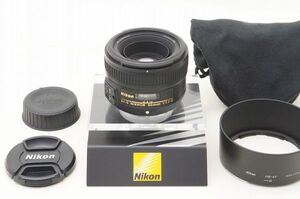 ☆極上美品☆ Nikon ニコン AF-S NIKKOR 50mm F1.8 G ♯24122101