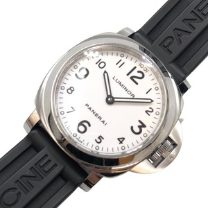 パネライ PANERAI ルミノールベース44mm PAM00114 ステンレススチール 腕時計 メンズ 中古