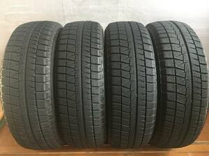 即決送料無料◆175/65R14/冬4本/残溝約7㎜/bB/サクシード/スパーキー/プリウス/パッソ/ヴィッツ/CR-X/フィット/キューブ/ノート/デックス等