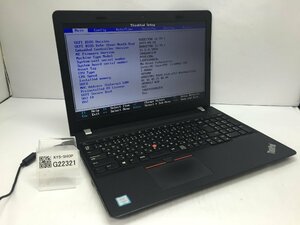 ジャンク/ LENOVO 20H6A0CKJP ThinkPad E570 Intel Core i3-6006U メモリ4.1GB HDD500.1GB 【G22321】