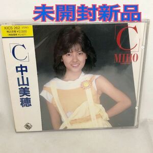 未開封新品　中山美穂　「C」　全10曲　1992年再発　盤　KICS262