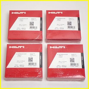 ★未開封 HILTI/ヒルティ 切断砥石 AC-D 105x1.0x15 SP 10枚入り 4箱セット 2144838/TYPE41/グラインダー/替刃/電動工具&2030400039