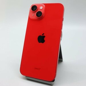 Apple iPhone14 128GB (PRODUCT)RED MPV93J/A バッテリ90% ■SIMフリー★Joshin4480【1円開始・送料無料】