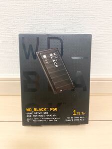 【希少品】ウエスタンデジタル WD ポータブルSSD 1TB WD_Black P50 最大転送2000MB/秒 外付け 