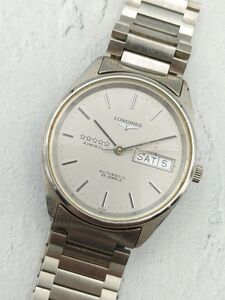 R7-126 1円～ 稼働品 ロンジン LONGINES アドミラル ファイブスター 自動巻き デイデイト 25石 腕時計 ステンレス メンズ