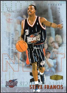 【スティーブフランシス】NBA99-00 Flair Showcase Next #N18 SteveFrancis/HoustonRockets