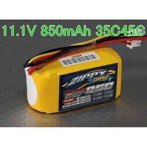 Compact 11.1V 850mAh 35C 45C ZIPPY