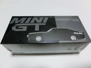 MINI GT 1/64 Nissan スカイライン ケンメリ リバティーウォーク マットブラック MGT00655-R 新品