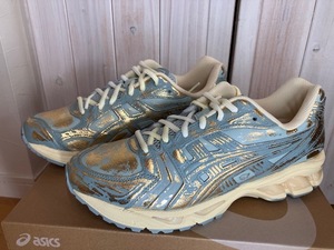 送料込み 新品 asics アシックス 27cm GEL-KAYANO 14 1203A476-200 ゲル カヤノ 金属 錆 サビ 加工 送料無料 