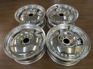 WORK LEADSLED ワークレッドスレッド　17インチ17×7.0JJ+43 PCD114.3-4/5H マルチ　 深リム 4本