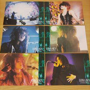 激レア未使用☆LUNA SEA CONCERT TOUR 1992 AFTER the IMAGEポストカード河村隆一INORANルナシーSUGIZO小野瀬潤Jジェイ真矢イノランLUNASEA