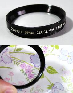 Canon　(386)　 美品・クローズアップ・レンズ　48㎜　Close-up Lens 240　キャノン