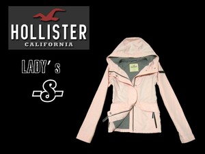 レディースS◇HOLLISTER◇ジャケット 薄いPINK 春もOK!