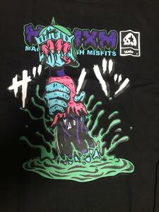 未使用 キン肉マン ロビンマスク 名シーン コラボ Tシャツ XL 黒 mxmxm MAGICAL マジカルモッシュミスフィッツ マモミ