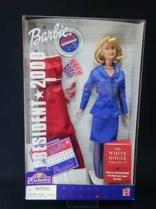 【Barbie】MATTEL バービー PRESIDENT 2000 プレジデント2000 ホワイトハウスプロジェクト 人形 ドール 