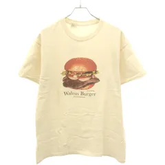 N.HOOLYWOOD エヌハリウッド archive 2005AW復刻 CAMP DENALI ハンバーガーTシャツ 9211-CS25-042 アイボリー系 38