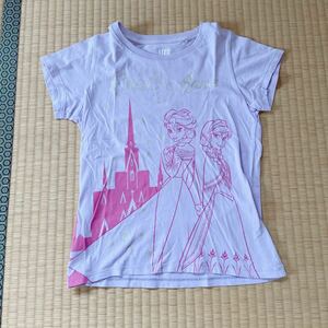 ユニクロ　ディズニーTシャツ アナと雪の女王　130