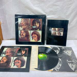 【10】『The Beatles/Let It Be/ザ・ビートルズ/レット・イット・ビー/写真集付き/LPレコード/黒盤/国内盤/ロック/』