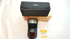 SIGMA ELECTRONIC FLASH EF-500 DG ST FOR PENTAX シグマフラッシュ　ペンタックス用　ストロボ　元箱付ケース付