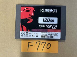 送料無料 Kingston SSDnow SV300S37A120G 120GB 2.5インチ SATA SSD120GB 使用時間6958H★F770
