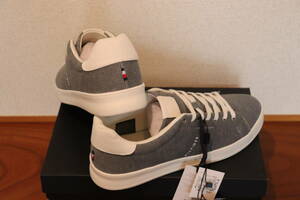 新品・未使用★TOMMY　HILFIGER★トミーヒルフィガー★ROGER★スニーカー シューズ★グレー★2８㎝